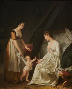 Den ammende mor af Marguerite Gerard
