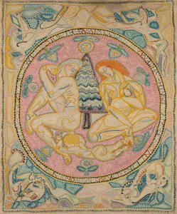 Familien (til minde om en sommer i de hvide bjerge) af Marguerite Zorach