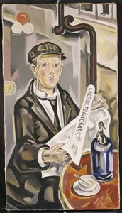 The King of the Street Peddlars, ca. 1924 (olie på lærred)