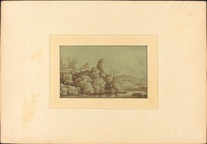 Landskab af Maria Catharina Prestel after Allart van Everdingen
