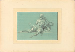 Diogenes af Maria Catharina Prestel after Giorgio Vasari after Raphael