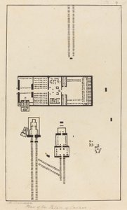 Plan over Palace of Carnac