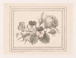 Rose og violer af Maria Geertruida de Goeje Barbiers