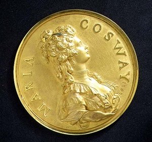 Portrætmedalje af kunstneren (bronze)
