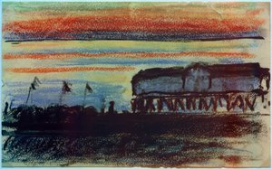 Familiepool i Zingst af Marianne von Werefkin