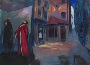 Ind i natten... Ind i natten... af Marianne von Werefkin