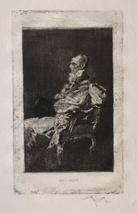 Diplomat af Mariano Fortuny y Marsal