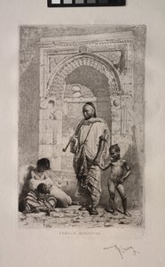 Marokkansk familie af Mariano Fortuny y Marsal