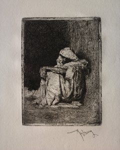 Siddende marokkansk.
