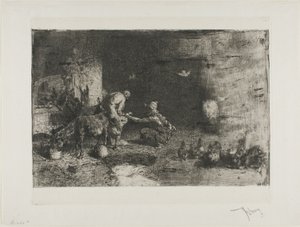 Skomager i Marokko af Mariano Fortuny y Marsal