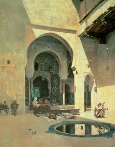 Retten i Alhambra af Mariano José María Bernardo (1838-74) Fortuny y Carbó