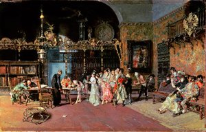 Præsten af Mariano José María Bernardo (1838-74) Fortuny y Carbó