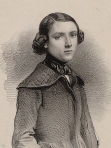 Portræt af organisten og komponisten Louis James Alfred Lefébure-Wely 1817-1869, 1840.