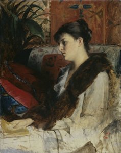 Kunstnerens Svigerinde af Marie Constantine Bashkirtseff