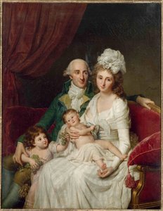 Monsieur Olive, kasserer i Bretagnes stater og hans familie, 1791-1792.