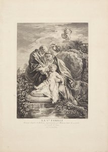 Den hellige familie (La Ste Famille) af Marie Jeanne Renard Dubos