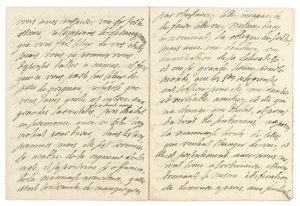 Autografbrev til Philippe Moulceau, Livry, 25. oktober 1686 af Marie de Rabutin-Chantal Sévigné