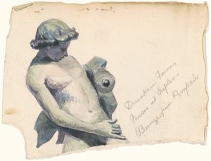 Drunken Faun, Museo i Napoli af Marietta Minnigerode Andrews