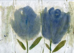 Blå tulipaner af Marina Falco