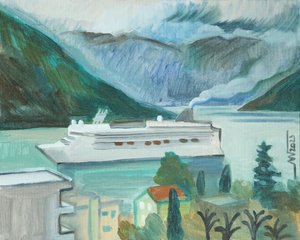 Mountain Fjord-krydstogt af Marina Gorkaeva