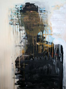 Mørk abstrakt figur af Marina Nelson