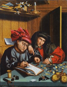 Pengevekslere af Marinus van Reymerswaele