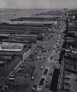 Manhattan: West side motorvej (s/h foto)