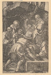 Begravelsen, 1567. af Mario Cartaro