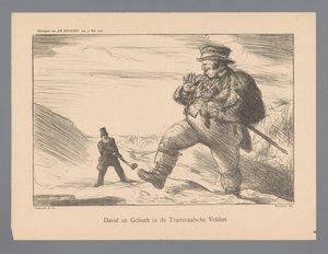 David og Goliat i Transvaal Fields (titel på objekt)