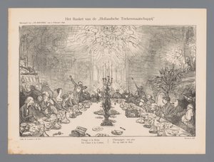 The Banket of the Hollandsche Drawing Company (titel på objekt)