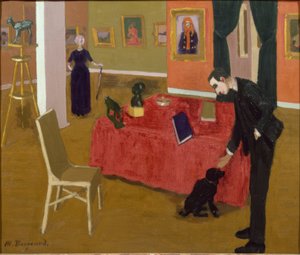 Galleri interiør af Marius Borgeaud
