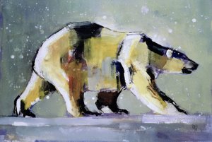 Ice Bear, 1998 (blandet medier på papir)