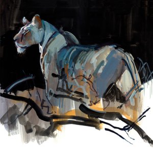 Ind i lavaen, 2018 af Mark Adlington