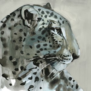 Shadow, 2015, (akvarel på papir) af Mark Adlington