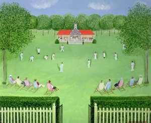 Cricket-kampen af Mark Baring