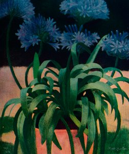 Agapanthus, 1914, c1932 af Mark Gertler