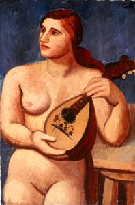 Nøgen med mandolin