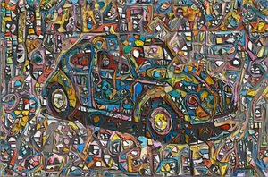 3D-mosaik af Mark Gordon