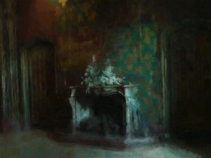 Elvaston Gothic, 2013 (blandede medier) af Mark Gordon