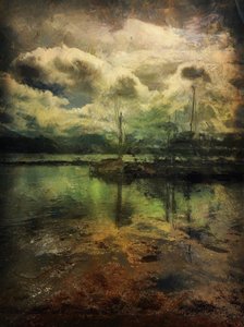 efter en storm, Portaferry, Nordirland af Mark Gordon