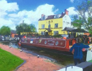 canal summer - 2 af Mark Gordon