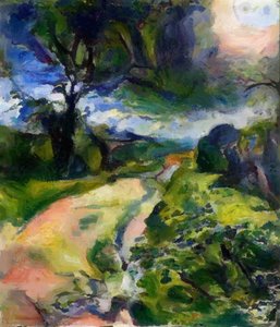 Landvejens solnedgang af Mark Gordon