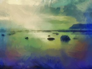 robin hoods bay aften yorkshire af Mark Gordon