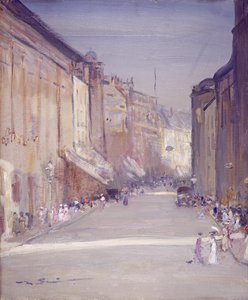 Commercial Street, Leeds (olie på lærred)
