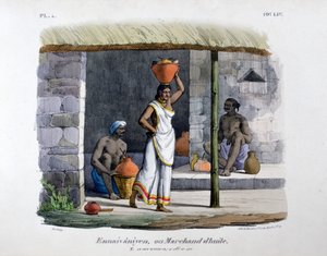 Oliehandler, 1828 af Marlet et Cie