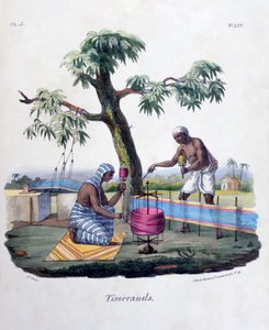 Vævere, 1828 af Marlet et Cie