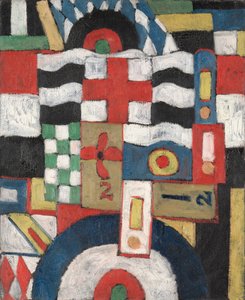 Militær, 1914-1915 af Marsden Hartley