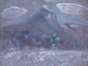 Mount Katahdin, Snestorm af Marsden Hartley