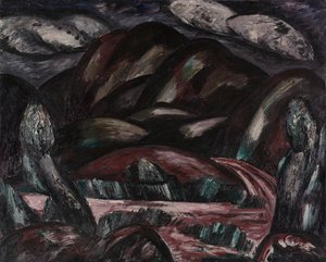 New Mexico Recollection, ca. 1923 af Marsden Hartley