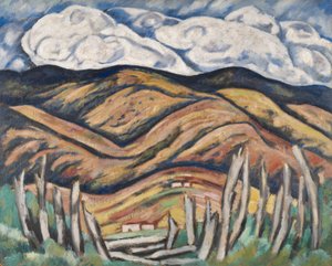 Det sidste af New England - begyndelsen af New Mexico af Marsden Hartley